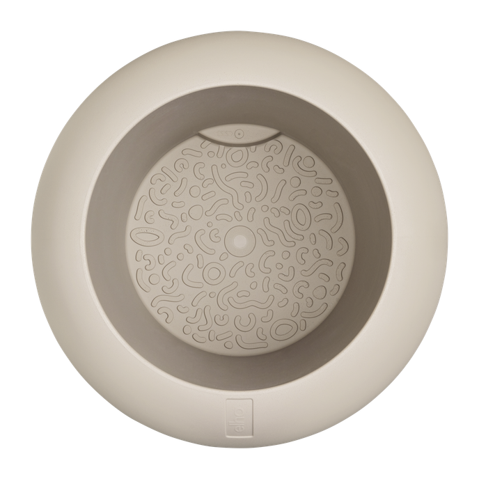 amber roll low 43cm greige